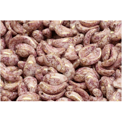 Korálky Zahnuté lístky č.3451 (7x13mm)