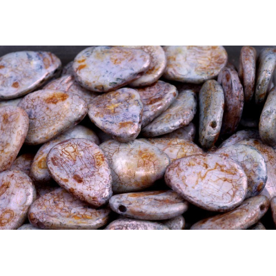 Korálky lístek 1671 (11x16mm)