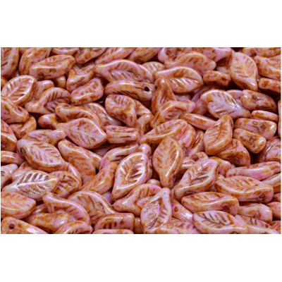 Korálky lístek č.1928 (6x12mm)