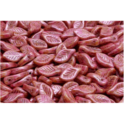 Korálky lístek č.1932 (6x12mm)