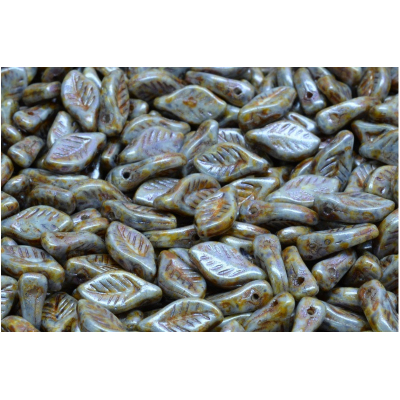 Korálky lístek č.1934 (6x12mm)