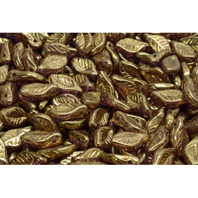 Korálky lístek č.2622 (6x12mm)