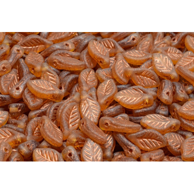 Korálky lístek č.2625 (6x12mm)