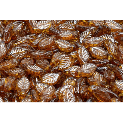 Korálky lístek č.2630 (6x12mm)