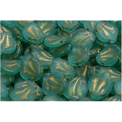 Korálky lístek Peony 2798 (12x15mm)