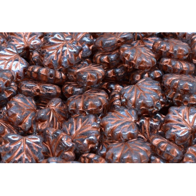 Korálky lístek č.1481 (13x11mm)