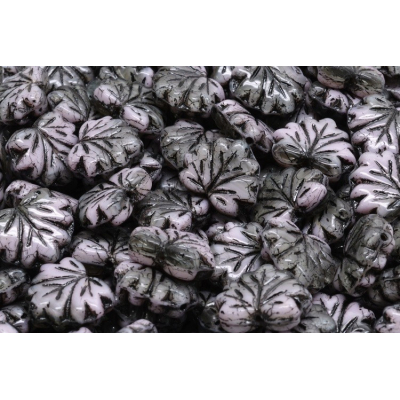 Korálky lístek č.1487 (13x11mm)