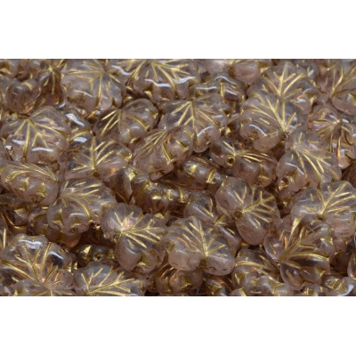 Korálky lístek č.1492 (13x11mm)