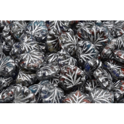 Korálky lístek č.1494 (13x11mm)