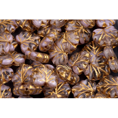 Korálky lístek č.1578 (13x11mm)