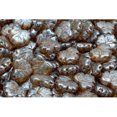 Korálky lístek č.1686 (13x11mm)