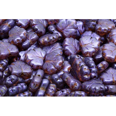 Korálky lístek č.1693 (13x11mm)