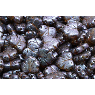 Korálky lístek č.1694 (13x11mm)