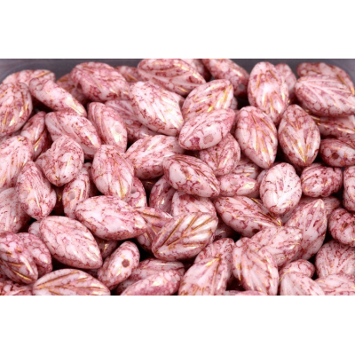 Korálky lístek č.1607 (7x11mm)