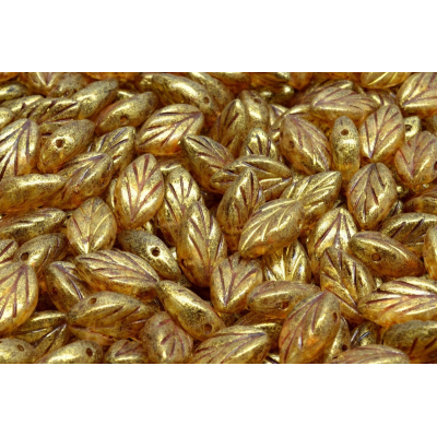 Korálky lístek č.1696 (7x11mm)