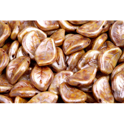 Korálky lístek č.1628 (9x14mm)