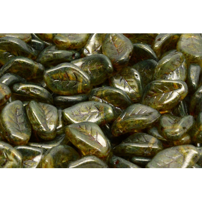 Korálky lístek č.1723 (9x14mm)