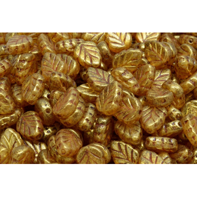 Korálky lístek č.1727 (10x8mm)