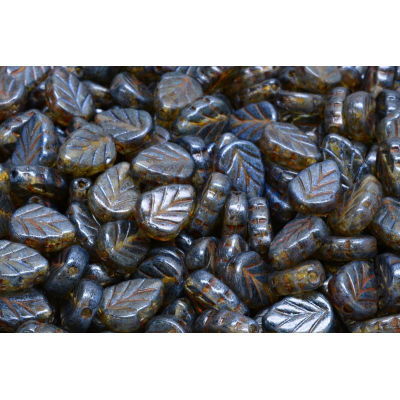 Korálky lístek č.1729 (10x8mm)