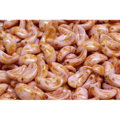 Korálky Zahnuté lístky č.1706 (7x13mm)