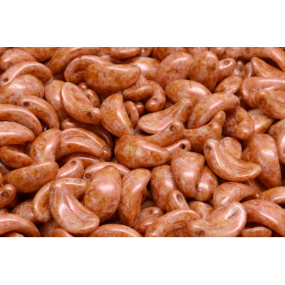 Korálky Zahnuté lístky č.1707 (7x13mm)