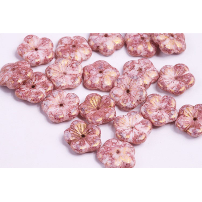 Korálky kytičky 429 (14x14 mm)