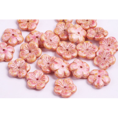 Korálky kytičky 431 (14x14 mm)