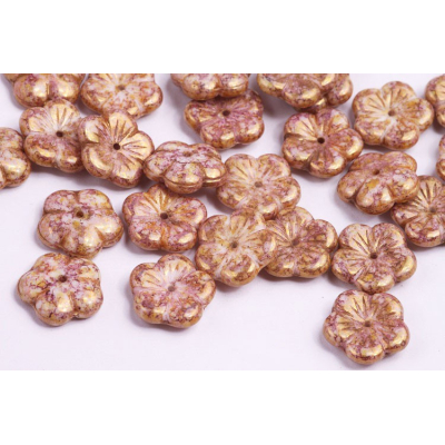 Korálky kytičky 435 (14x14 mm)