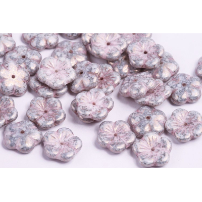 Korálky kytičky 437 (14x14 mm)