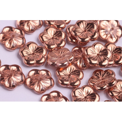 Korálky kytičky 457 (14x14 mm)