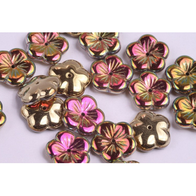 Korálky kytičky 462 (14x14 mm)