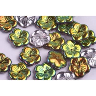 Korálky kytičky 463 (14x14 mm)