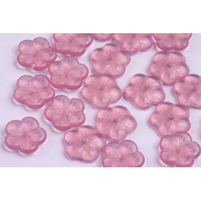 Korálky kytičky 496 (14x14 mm)