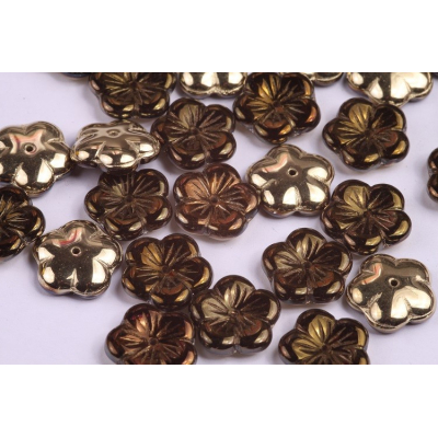 Korálky kytičky 499 (14x14 mm)