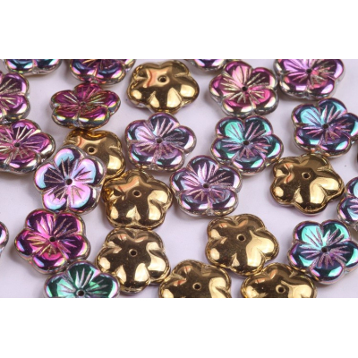 Korálky kytičky 504 (14x14 mm)