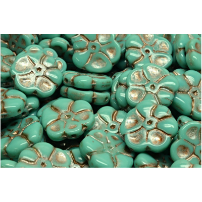 Korálky Petrklíč č. 2900 (15x15 mm)