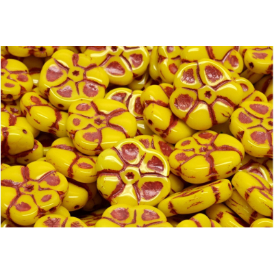 Korálky Petrklíč č. 2916 (15x15 mm)