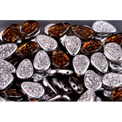 Korálky lístek č.1581 (9X11 mm)