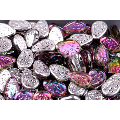 Korálky lístek č.1585 (9X11 mm)