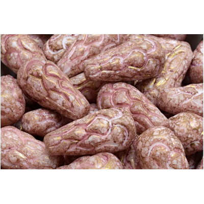 Korálky Šiška borová (25x12mm) č. 9