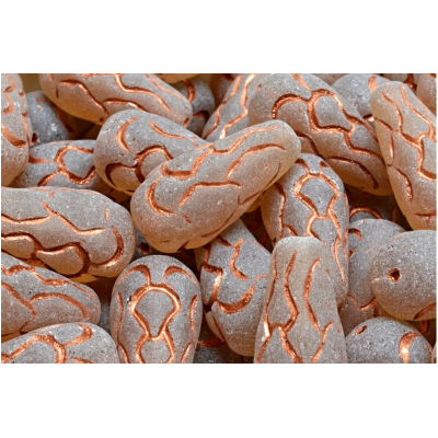 Korálky Šiška borová (25x12mm) č. 24