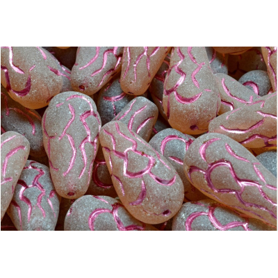 Korálky Šiška borová (25x12mm) č. 25