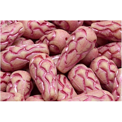 Korálky Šiška borová (25x12mm) č. 30