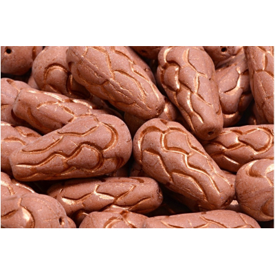 Korálky Šiška borová (25x12mm) č. 33