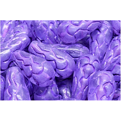 Korálky Šiška borová (25x12mm) č. 35