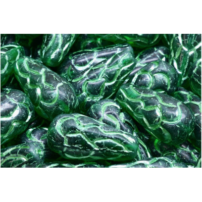 Korálky Šiška borová (25x12mm) č. 49