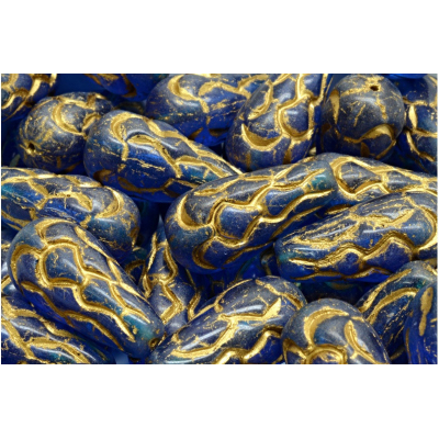 Korálky Šiška borová (25x12mm) č. 59