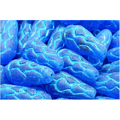 Korálky Šiška borová (25x12mm) č. 61