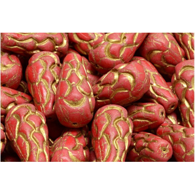 Korálky Šiška borová (25x12mm) č. 76