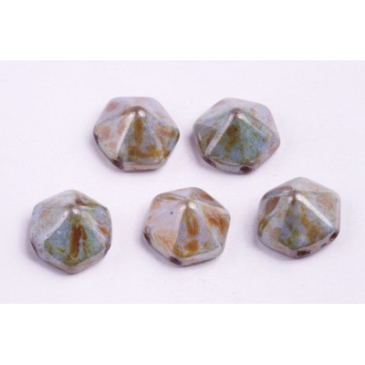 Dvoudírkový hexagon č36